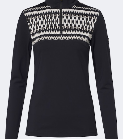 Joalyn jacquard ski top