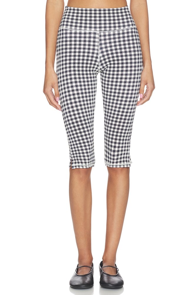 The Wren Capri Legging - Gingham