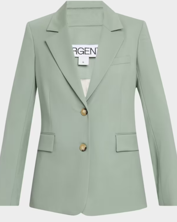Two-Button Seasonless Wool Blazer