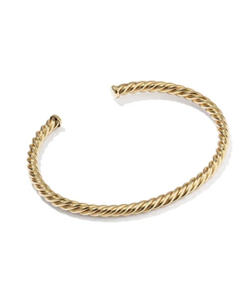 Victoria Large Twist 14k Gold-Filled Cuff Bracelet