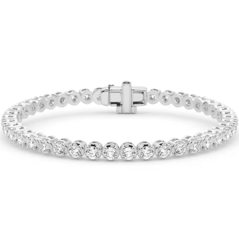 Lab Grown Diamond Round Tennis Bracelet in 14K White Gold (1 7/8 ct. tw.)