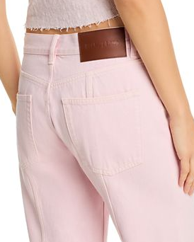 Wardrobe High Rise Jeans in Peony
