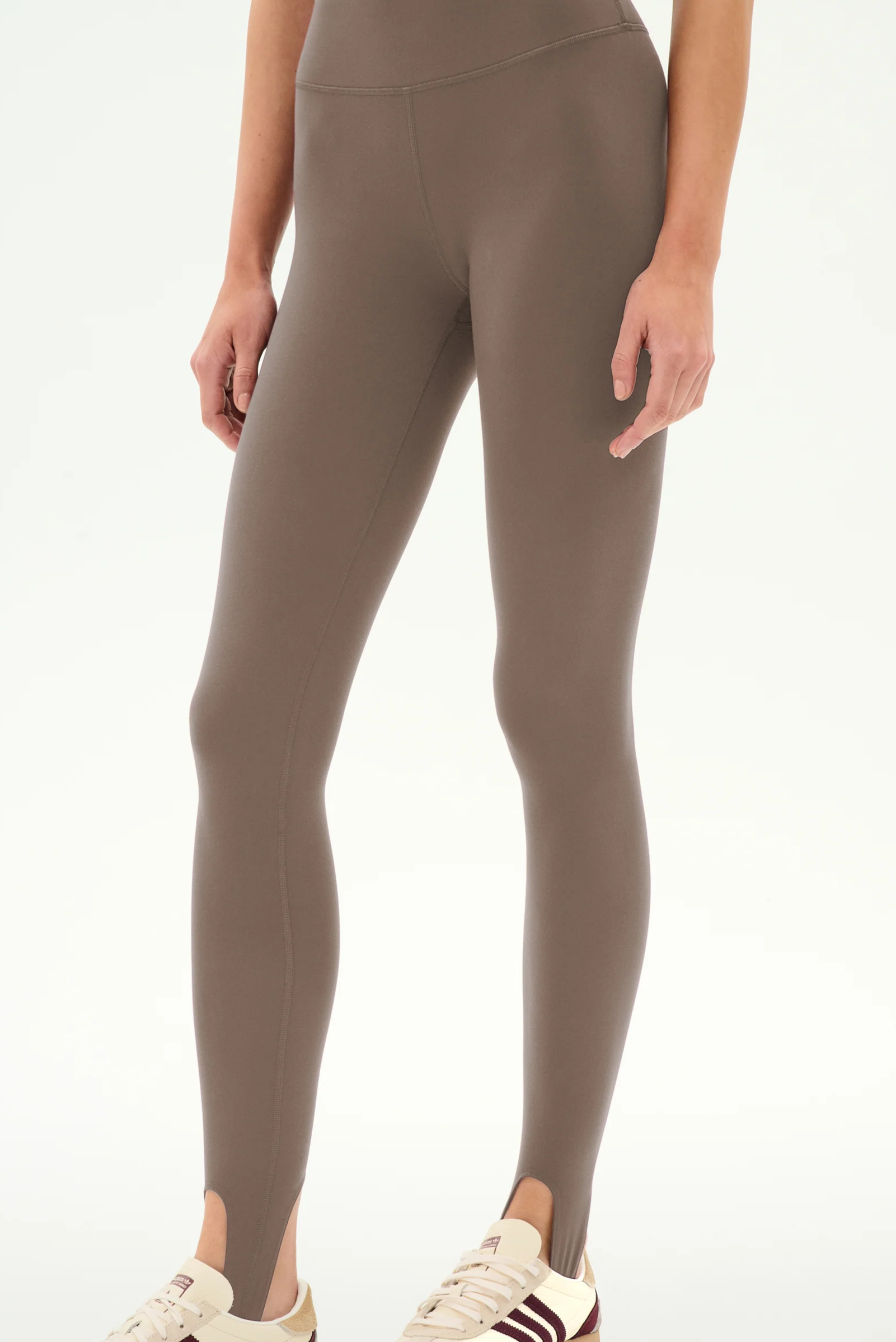 River Dual Waist Airweight Stirrup - Lentil/Black