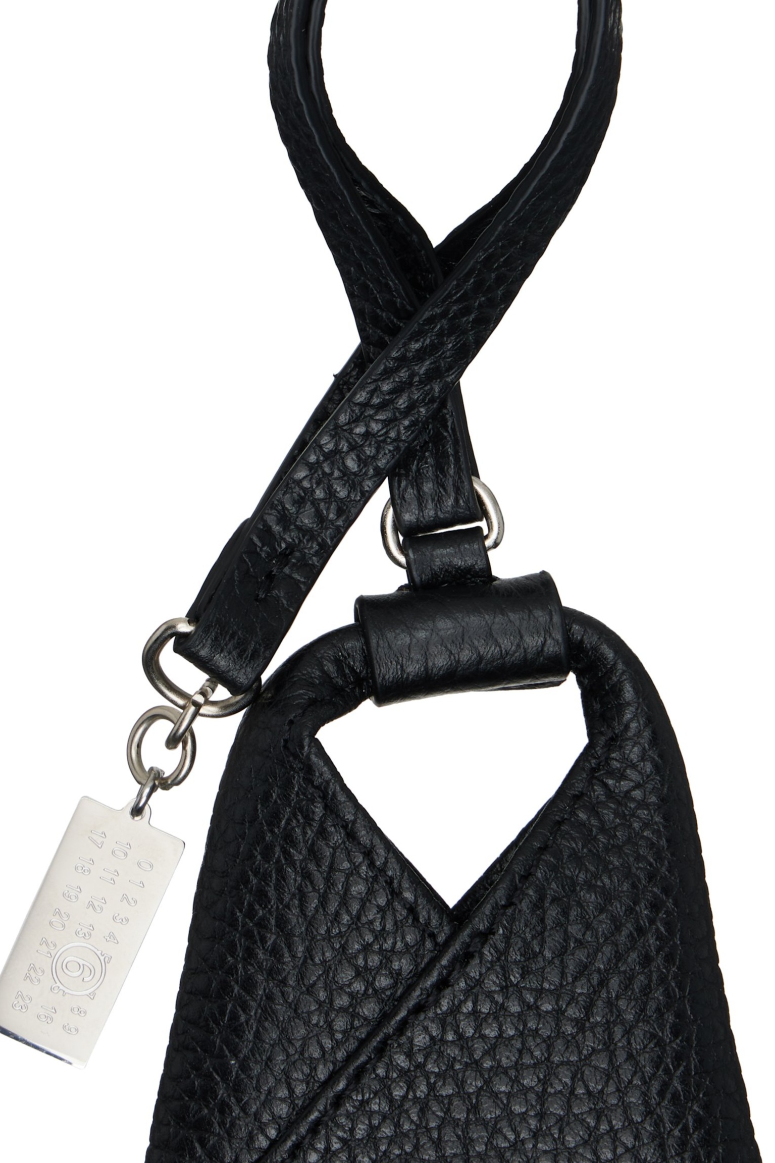 Black 'Triangle Tote' Bag Charm