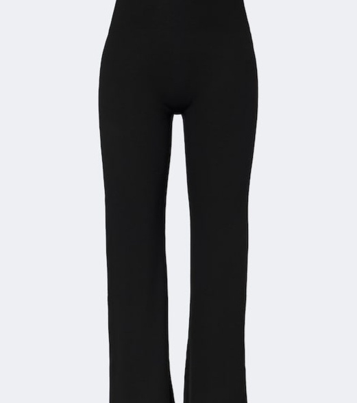 Lauren cropped jersey flared pants