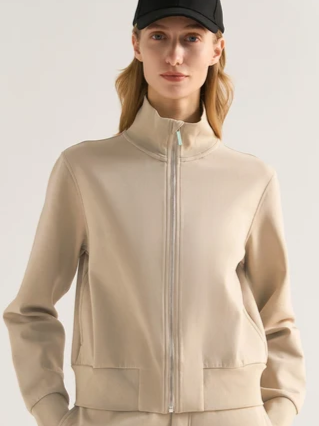 Weekend Cotton-Blend Full-Zip Jacket