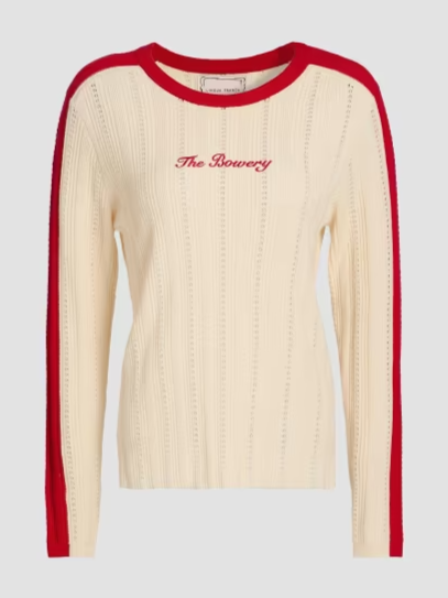 Bowery Pointelle Sweater