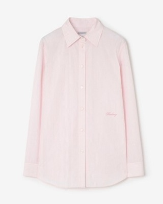 BURBERRY CLASSIC FIT STRIPED COTTON SHIRT