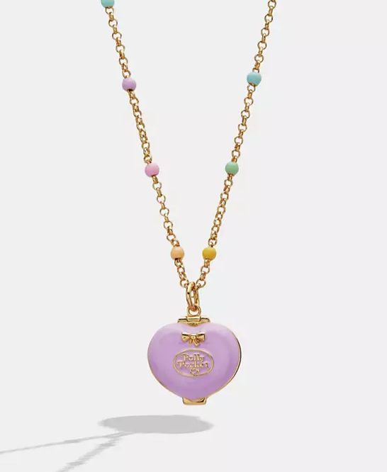 Polly Pocket House Locket Necklace
