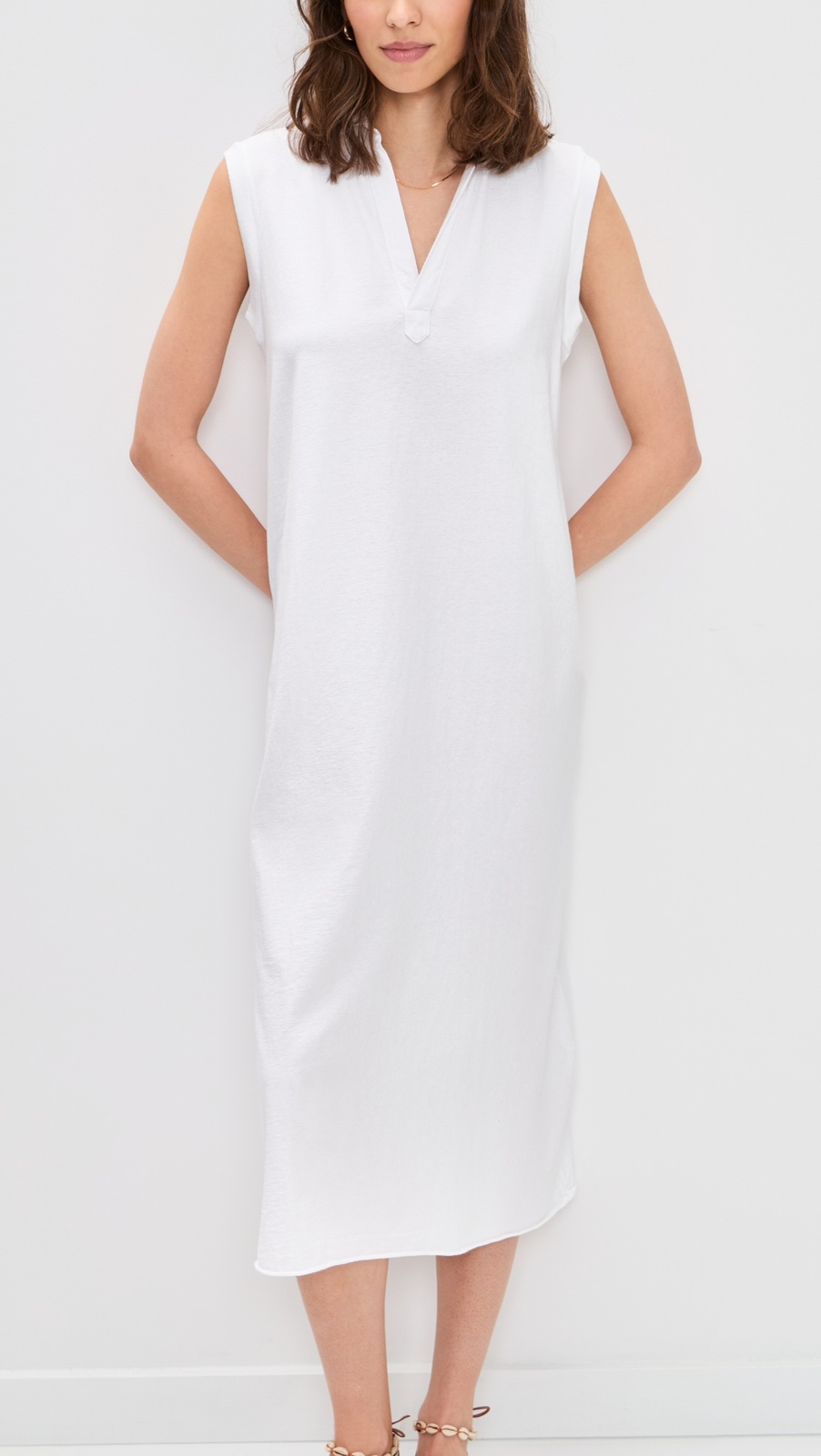 Lily Sleeveless Polo Dress