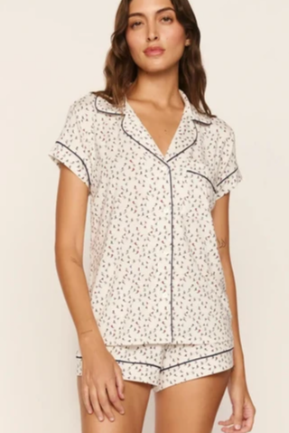 Gisele Printed TENCEL™ Modal Shortie Short PJ Set