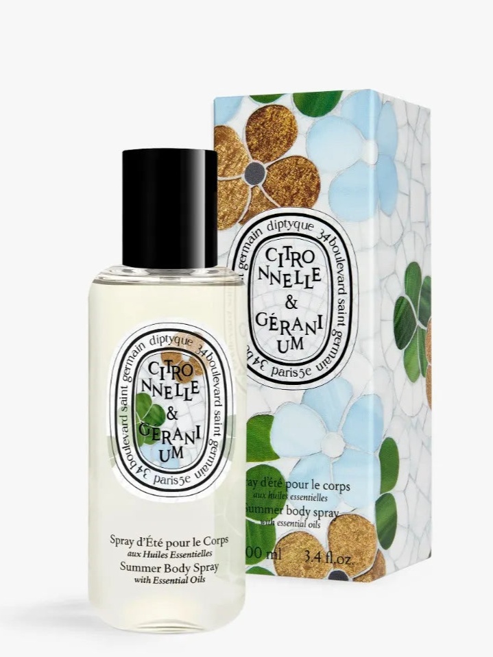 Lemongrass & Geranium Summer Body Spray
