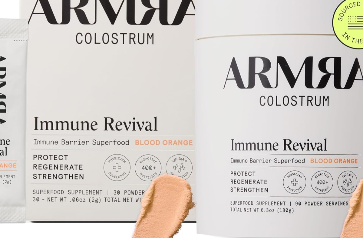 ARMRA Colostrum Blood Orange Bundle, 120 Servings