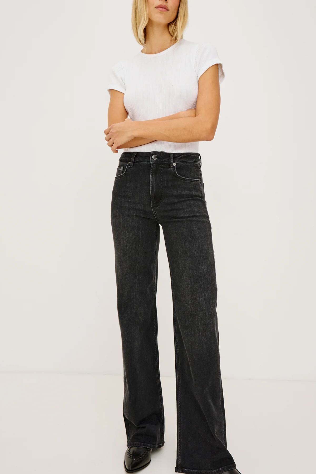 Getty Wide Leg - Vintage Black