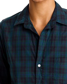 Barry Cotton Printed Button Up Shirt