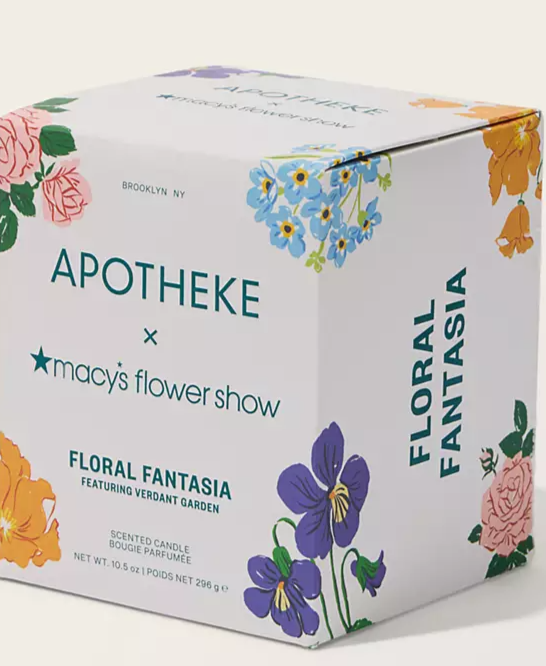 Macy's X Flower Show 2026 10.5-Oz. Candle