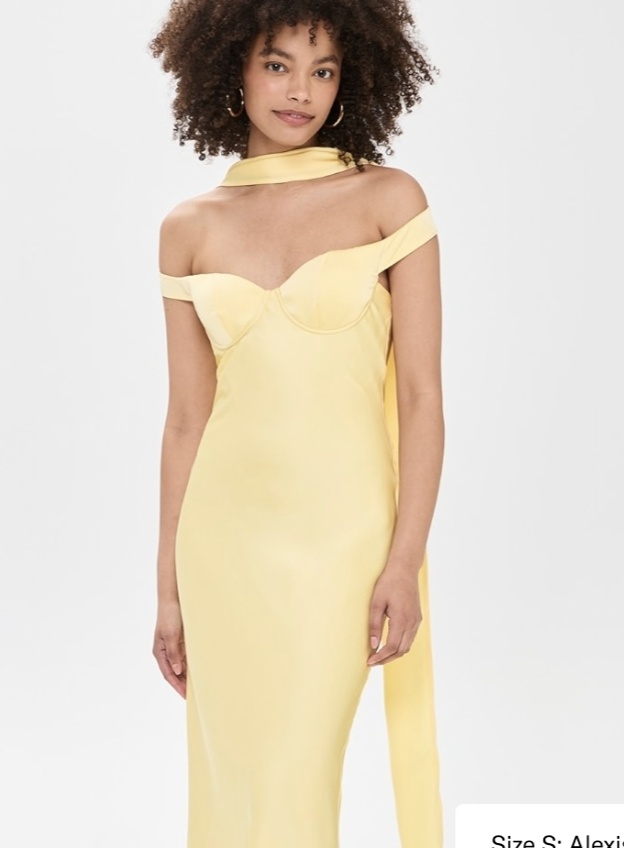 Raphaella Off Shoulder Maxi Dress