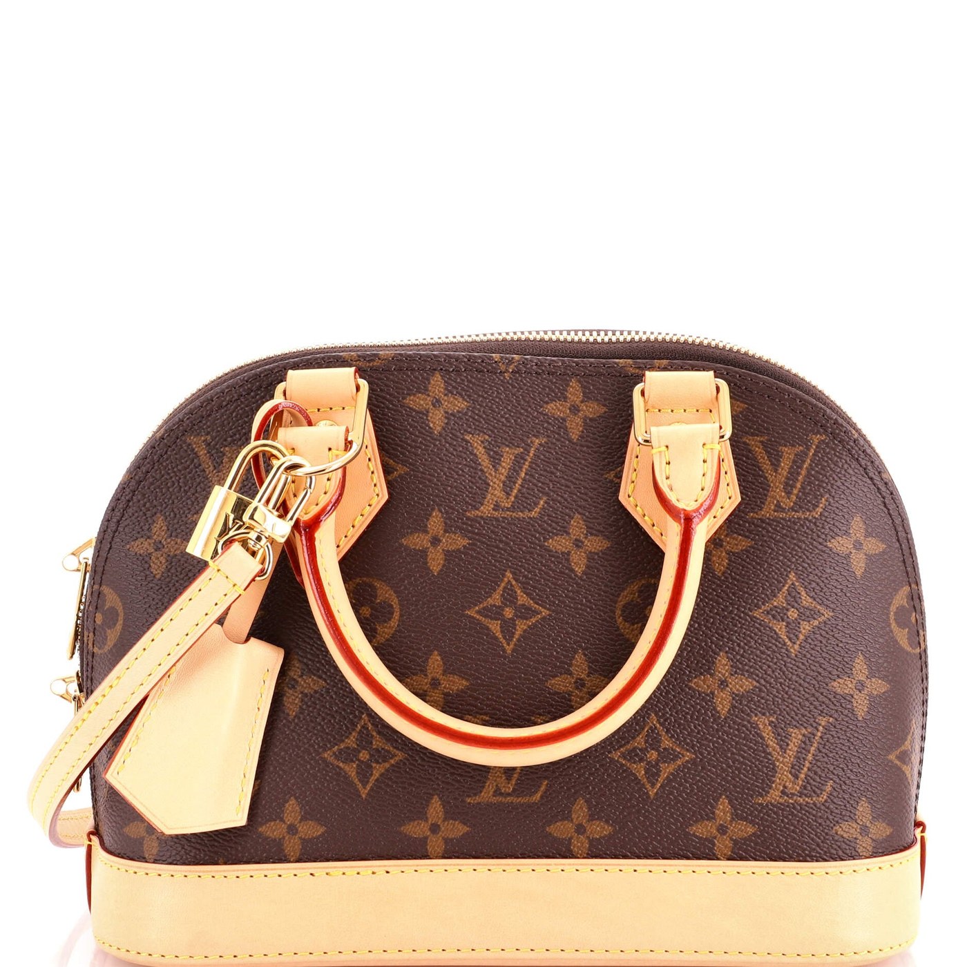 Louis Vuitton Alma Handbag Monogram Canvas BB