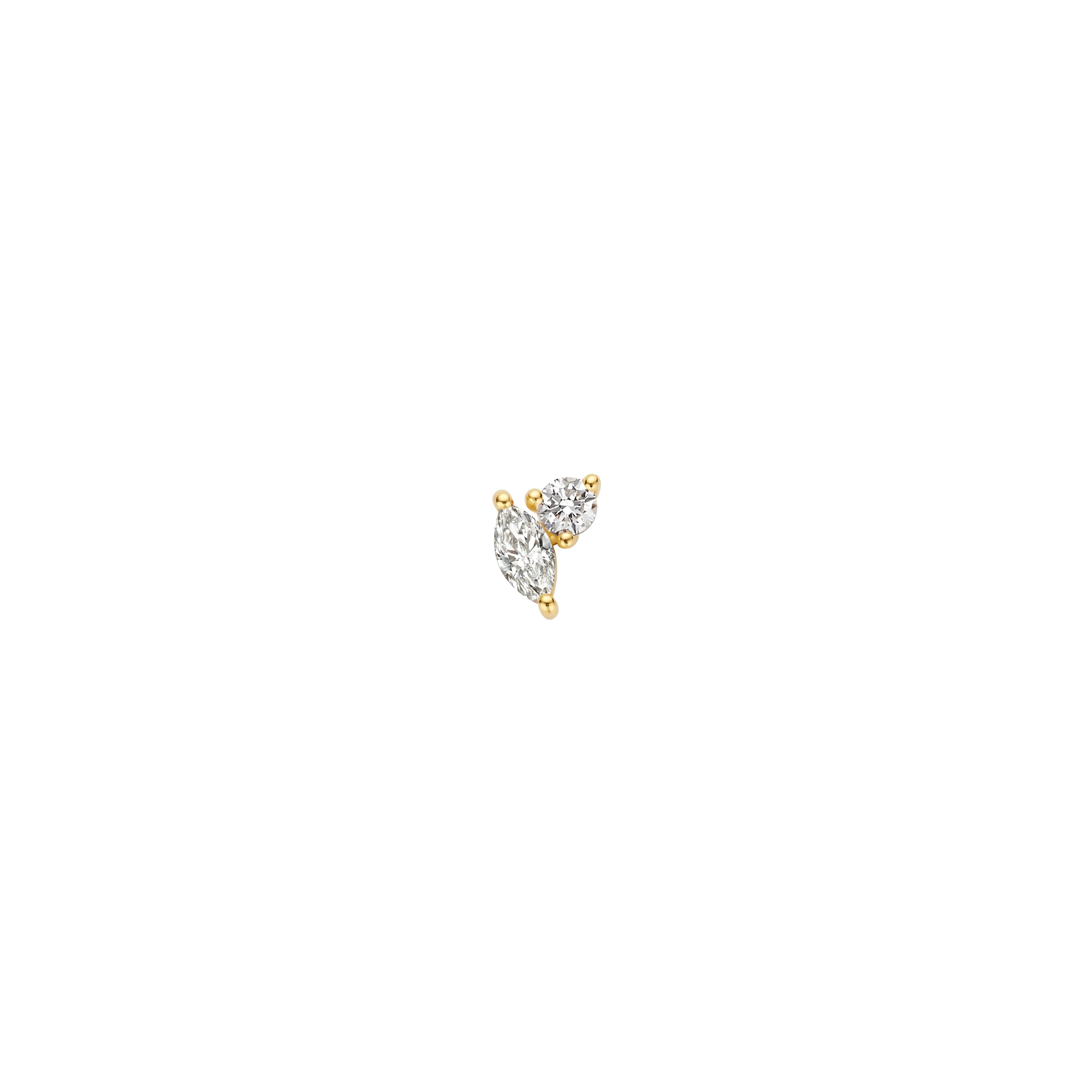 Duo Stud Earring