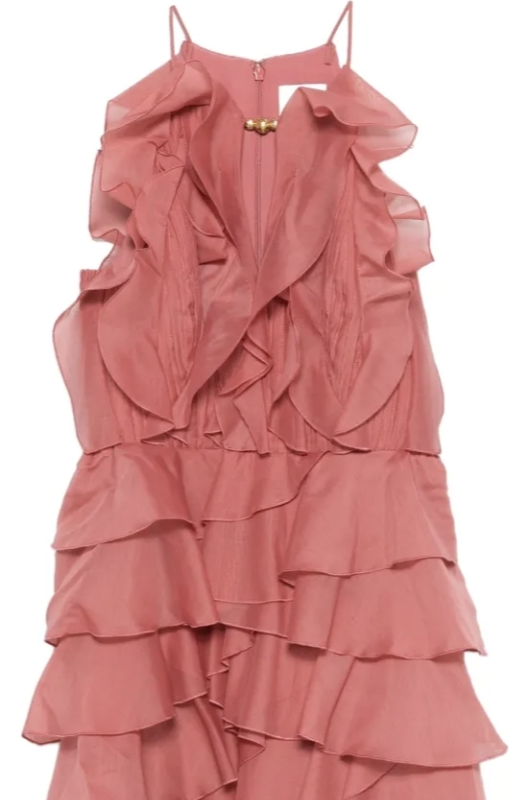 Cleio layered mini dress