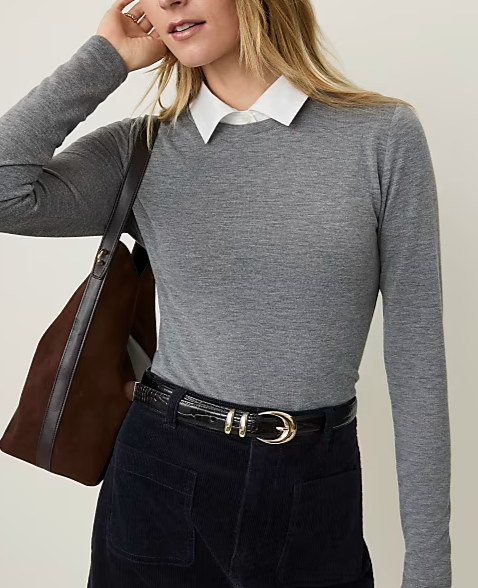Weekend Layered Mixed Media Top