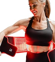 Sculpt LED Belt - FDA-Cleared Red Light Therapy Belt for Body Contouring, Slimming and Muscle Recovery, Near Infrared Light Therapy Wrap for Body, Waist, Thighs, Shoulder & Back Pain Support