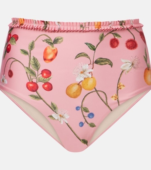 Nopal printed bikini bottoms