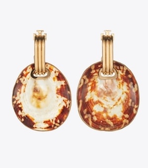 Runway Shell Drop Earrings