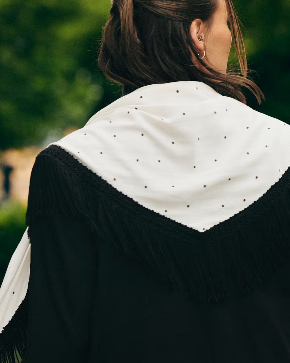 Sweetheart Scarf Polka Dot