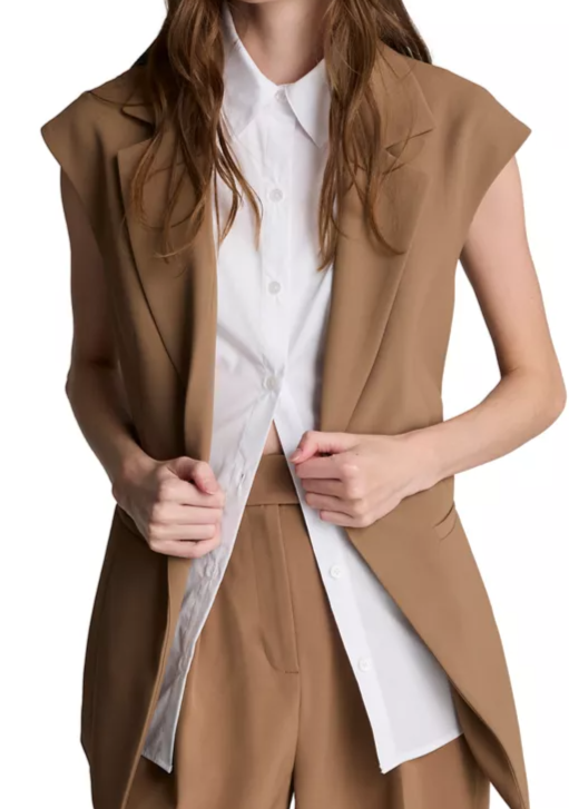 Women's Twofer Vest and Shirt Set