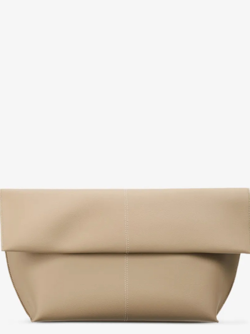 Seamed Clutch Bag