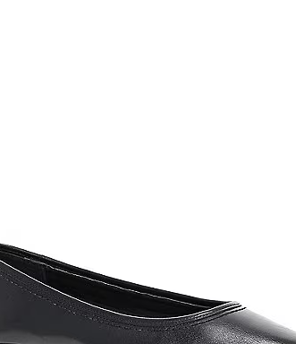 Heather Leather Ballet Flats