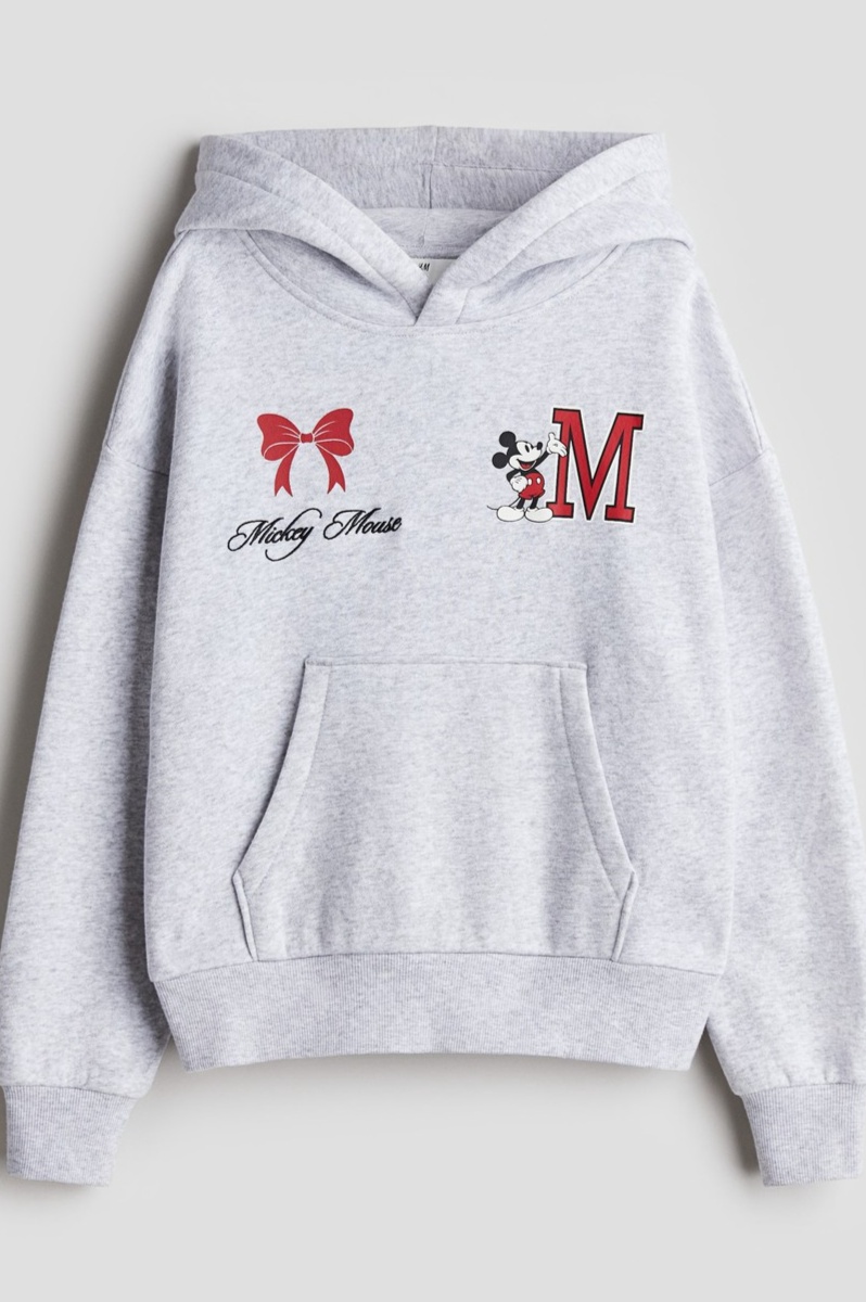 Kids Oversized Printed Hoodie