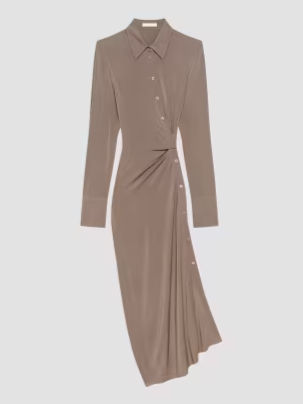 Twisted Maxi-Shirtdress
