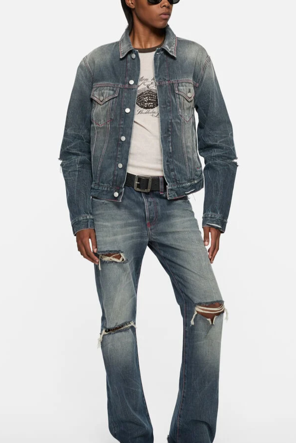 ACNE STUDIOS Re-edition worn jeans - 2009F