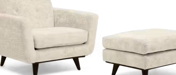 Hughes Chair & Ottoman