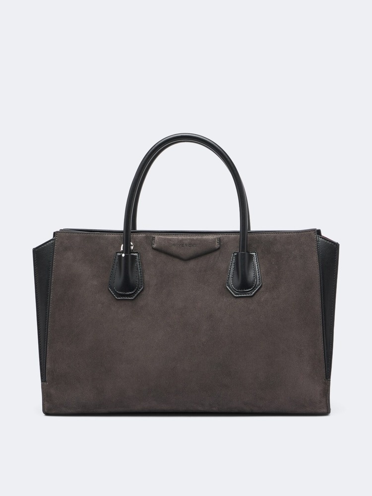 Antigona Catchall Medium suede tote bag