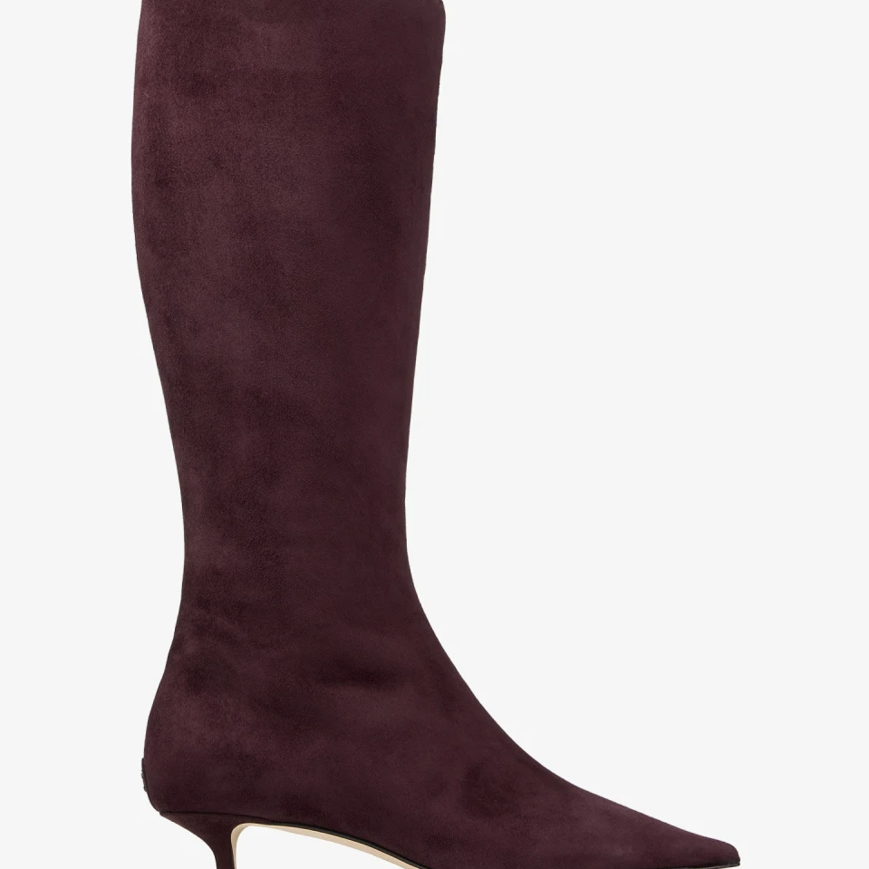 Amis Knee Boot 35 Dark Merlot