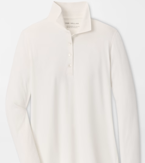 Keswick Long-Sleeve Button Polo