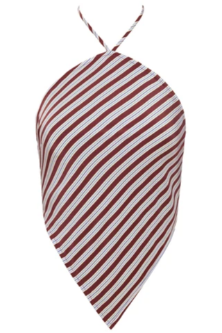 Prato Top - Milano Stripe Silk