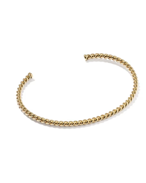 Victoria Medium Twist 14k Gold-Filled Cuff Bracelet