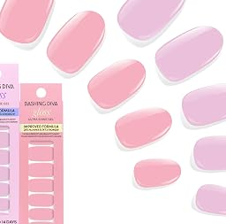 Gloss Nail Strips Bundle - The Soft Pink Collection - Lovely Pink & Attitude