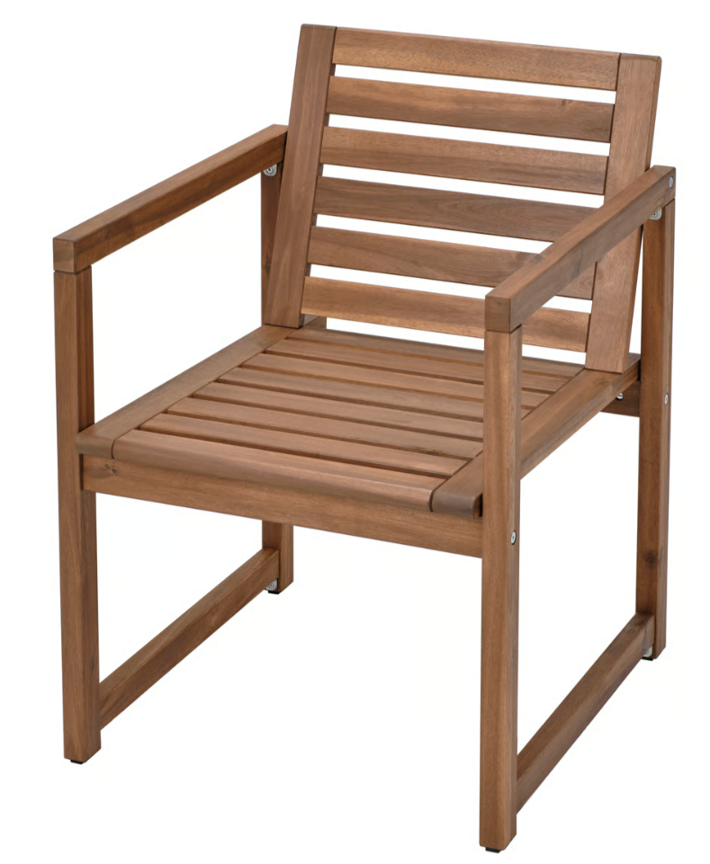 Acacia Wood Outdoor Chair