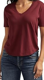 Women's Drapey Luxe Tee-Legacy
