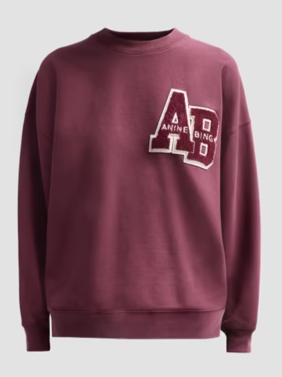 Miles Letterman Logo Sweatshirt
