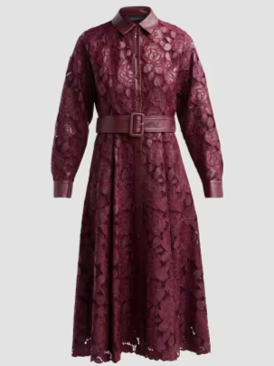 Kennedy Floral Guipure Midi Dress