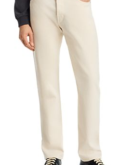 Straight Fit Jeans in Ecru
