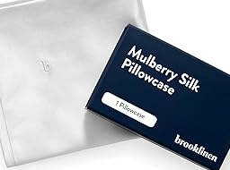 Mulberry Silk Pillowcase - Standard, Ivory