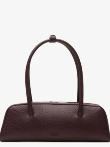 Mercer Croc-Effect Shoulder Bag
