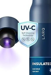 LARQ Bottle PureVis 17 oz, Monaco Blue